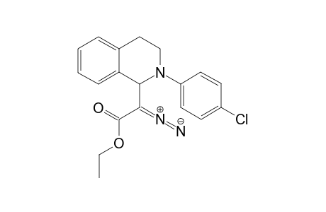 Ethyl 2-(2-(4-chlorophenyl)-1,2,3,4-tetrahydroisoquinolin-1-yl)-2-diazoacetate