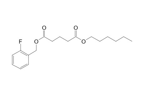 Glutaric acid, 2-fluorobenzyl hexyl ester