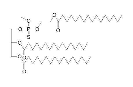 1,2-DIPALMITOYLGLYCERO-3-O-METHYL-3-(O-BETA-PALMITOYLETHYL)THIONOPHOSPHATE