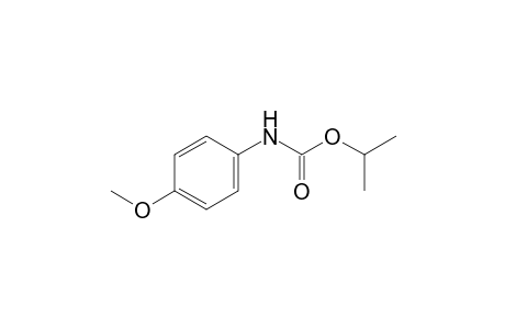 p-methoxycarbanilic acid, isopropyl ester