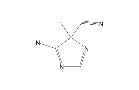 5-AMINO-4-METHYL-4H-IMIDAZOLE-4-CARBONITRILE