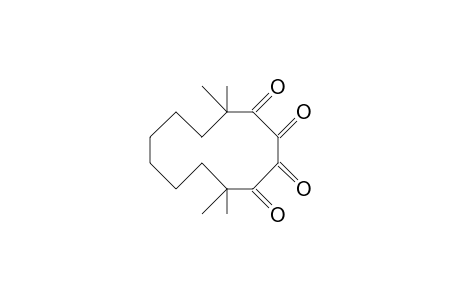 1,1,6,6-Tetramethyl-cyclododecane-2,3,4,5-tetrone