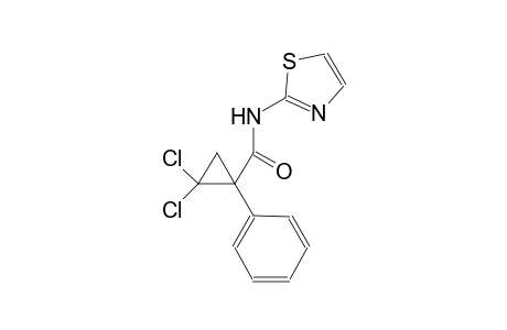 2,2-dichloro-1-phenyl-N-(1,3-thiazol-2-yl)cyclopropanecarboxamide