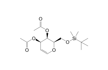 3,4-Di-O-acetyl-6-O-(tert-butyldimethylsilyl)-D-galactal