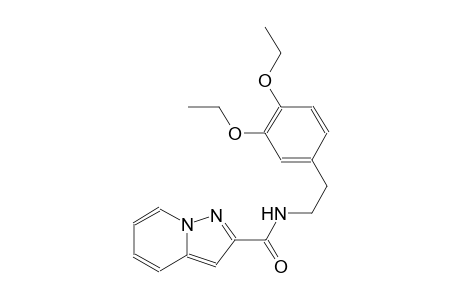pyrazolo[1,5-a]pyridine-2-carboxamide, N-[2-(3,4-diethoxyphenyl)ethyl]-