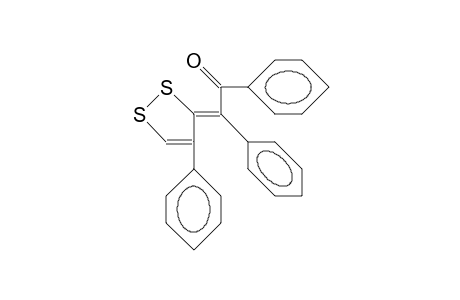 3-(A-Benzoyl-benzylidene)-4-phenyl-3H-1,2-dithiole