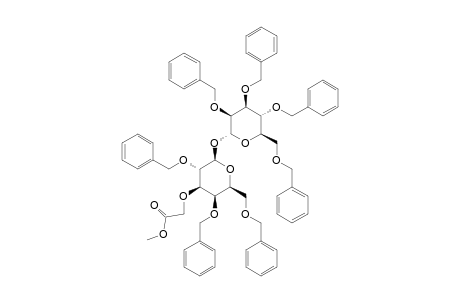3-O-(CARBOXYMETHYL)-2,4,6-TRI-O-BENZYL-BETA-D-GALACTOPYRANOSYL-2,3,4,6-TETRA-O-BENZYL-ALPHA-D-MANNOPYRANOSIDE