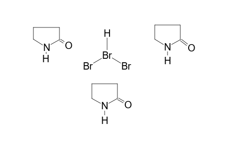 Pyrrolidone hydrotribromide