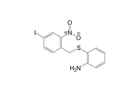 2-((4-Iodo-2-nitrobenzyl)thio)aniline