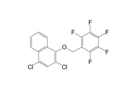2,4-Dichloronaphth-1-yl 2,3,4,5,6-pentafluorobenzyl ether