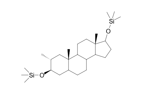 (((2R,3R,10S,13S)-2,10,13-trimethylhexadecahydro-1H-cyclopenta[a]phenanthrene-3,17-diyl)bis(oxy))bis(trimethylsilane)