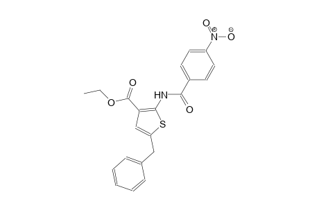 ethyl 5-benzyl-2-[(4-nitrobenzoyl)amino]-3-thiophenecarboxylate