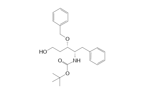 (3S,4S)-3-Benzyloxy-4-[(tert-butoxycarbonyl)amino]-1-hydroxy-5-phenyl-1-pentane