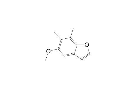 Benzofuran, 5-methoxy-6,7-dimethyl-