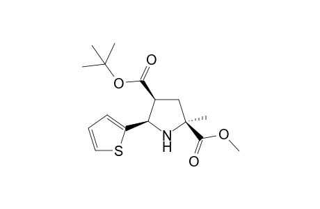 (2S,4S,5R)-2-Methyl-5-thiophen-2-yl-pyrrolidine-2,4-dicarboxylic acid 4-tert-butyl ester 2-methyl ester