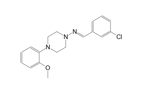 1-piperazinamine, N-[(E)-(3-chlorophenyl)methylidene]-4-(2-methoxyphenyl)-