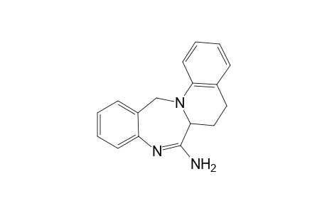 5,6,6a,13-tetrahydroquinolino[2,1-c][1,4]benzodiazepin-7-amine