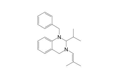 1-Benzyl-2-(1'-methylethyl)-3-(2''-methylprop-1''-enyl)-1,2,3,4-tetrahydroquinazoline