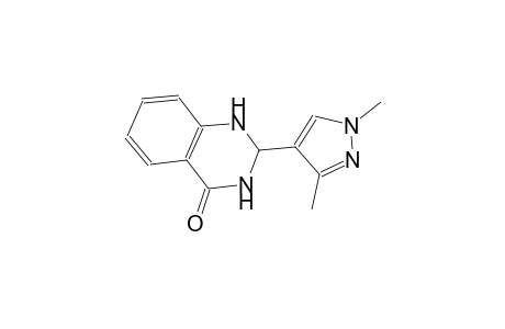2-(1,3-dimethyl-1H-pyrazol-4-yl)-2,3-dihydro-4(1H)-quinazolinone