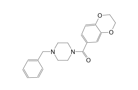1-benzyl-4-(2,3-dihydro-1,4-benzodioxin-6-ylcarbonyl)piperazine