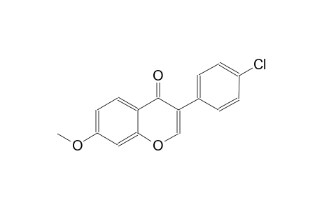 4H-1-benzopyran-4-one, 3-(4-chlorophenyl)-7-methoxy-