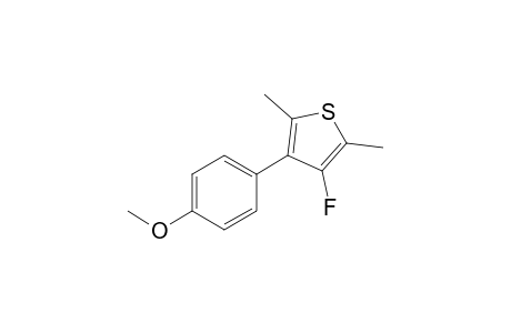 3-Fluoro-2,5-dimethyl-4-(4-methoxyphenyl)thiophene