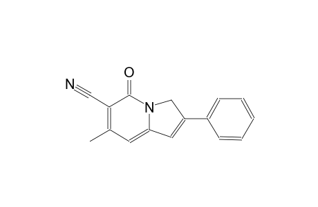 5-keto-7-methyl-2-phenyl-3H-indolizine-6-carbonitrile