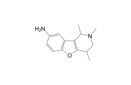 1,2,4-Trimethyl-1,2,3,4-tetrahydro[1]benzofuro[3,2-c]pyridin-8-amine