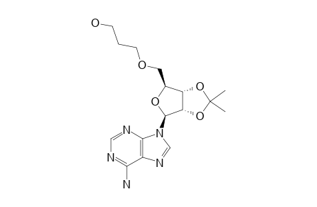 5'-O-(3-HYDROXYPROPYL)-2',3'-O-ISOPROPYLIDENE-ADENOSINE