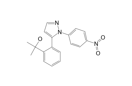 5-(2-(ALPHA-HYDROXYISOPROPYL)-PHENYL)-1-(4-NITROPHENYL)-PYRAZOLE