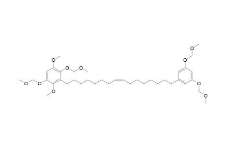 3-[(Z)-16-[3,5-bis(methoxymethoxy)phenyl]hexadec-8-enyl]-1,4-dimethoxy-2,5-bis(methoxymethoxy)benzene