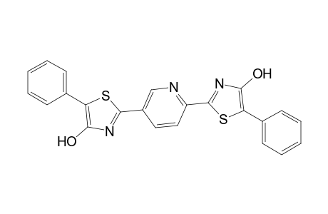 2,2'-Pyridine-2,5-diylbis(5-phenylthiazol-4-ol)