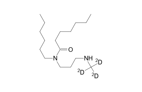 Heptanamide, N-hexyl-N-[3-(methyl-D3-amino)propyl]-