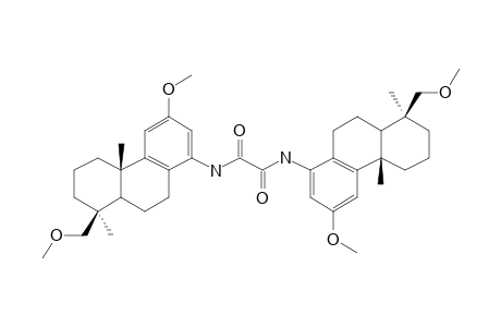 N,N'-bis(12,19-dimethoxypodocarpa-8,11,13-trien-14-yl)ethanediamide