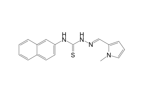 1-methylpyrrole-2-carboxaldehyde, 4-(2-naphthyl)-3-thiosemicarbazone