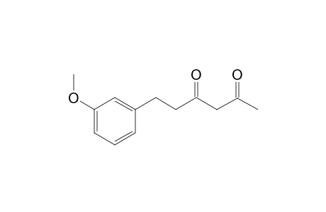 6-(3-Methoxyphenyl)-2,4-hexanedione