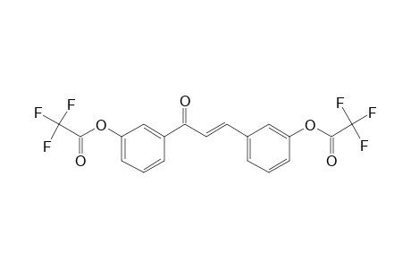 (2E)-1,3-bis(3-Hydroxyphenyl)-2-propen-1-one, bis(trifluoroacetate)