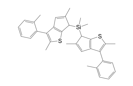 bis[2,5-Dimethyl-3-(2'-methylphenyl)-6-hydrocyclopenta[1,2-b]thiophen-6-yl]-dimethylsilane
