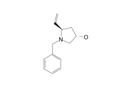 (2R,4R)-1-BENZYL-4-HYDROXY-2-ETHENYL-PYRROLIDINE