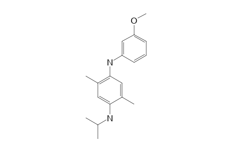 N-ISOPROPYL-N'-(3-METHOXYPHENYL)-2,5-DIMETHYLBENZENE-1,4-DIAMINE
