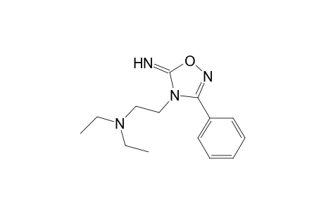 2-(5-azanylidene-3-phenyl-1,2,4-oxadiazol-4-yl)-N,N-diethyl-ethanamine