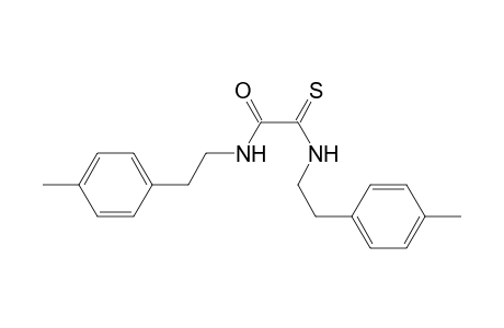 N-[2-(4-methylphenyl)ethyl]-2-[2-(4-methylphenyl)ethylamino]-2-sulfanylidene-ethanamide