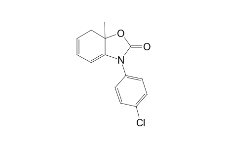 3-(4-Chlorophenyl)-7a-methyl-7,7a-dihydrobenzo[d]oxazol-2(3H)-one