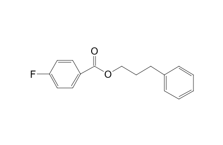 4-Fluorobenzoic acid, 3-phenylpropyl ester