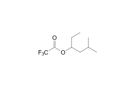 trifluoroacetic acid, 5-methyl-3-hexyl ester