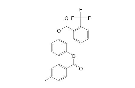 1,3-Benzendiol, o-(4-methylbenzoyl)-o'-(2-trifluoromethylbenzoyl)-