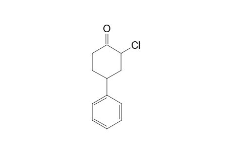 2-Chloro, 4-phenylcyclohexanone