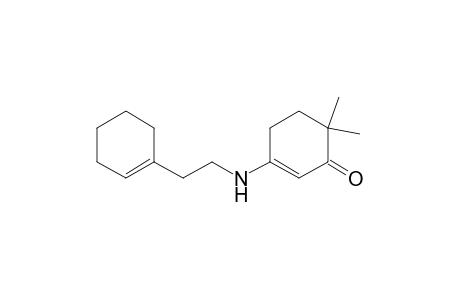 2-Cyclohexen-1-one, 3-[[2-(1-cyclohexen-1-yl)ethyl]amino]-6,6-dimethyl-