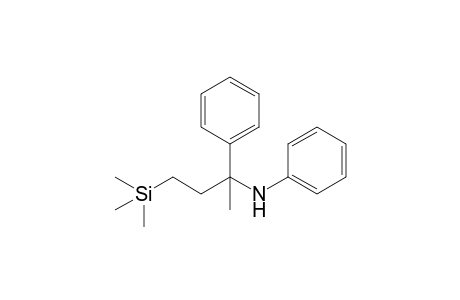 N-[1-(Methyl-1-phenyl-3-trimethylsilyl)propyl]aniline