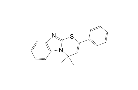 4,4-Dimethyl-2-phenyl-4H-benzo[4,5]imidazo[2,1-b][1,3]thiazine